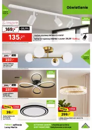Gazetka promocyjna Leroy Merlin - Gazetka Leroy Merlin - Gazetka - ważna od 29.09 do 29.09.2026 - strona 13 - produkty: Plafon, Por, Poszewka, Zasłona, Karnisz, Lampa sufitowa, Roleta, Firana, Szyna, Reflektor, Lampa, Listwa, Lampa wisząca