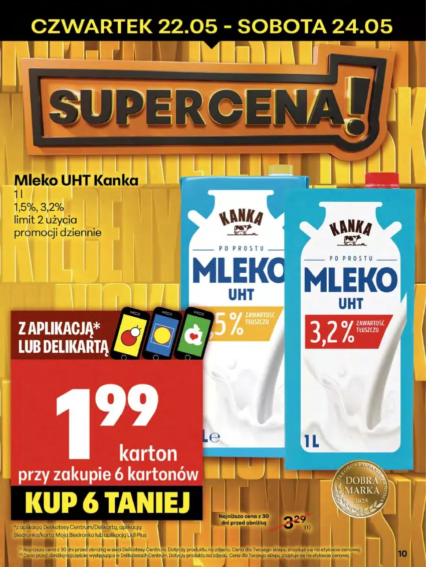 Gazetka promocyjna Delikatesy Centrum - Franczyza DC21 Czwartek - ważna 22.05 do 28.05.2025 - strona 10