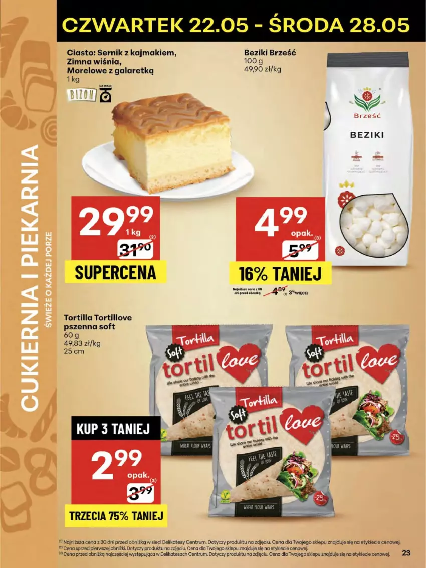 Gazetka promocyjna Delikatesy Centrum - Franczyza DC21 Czwartek - ważna 22.05 do 28.05.2025 - strona 23 - produkty: Gala, Rum, Tortilla