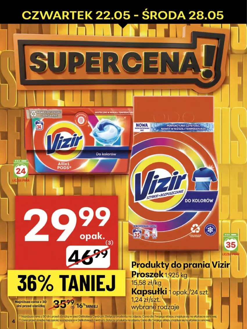 Gazetka promocyjna Delikatesy Centrum - Franczyza DC21 Czwartek - ważna 22.05 do 28.05.2025 - strona 4 - produkty: Fa, Rum