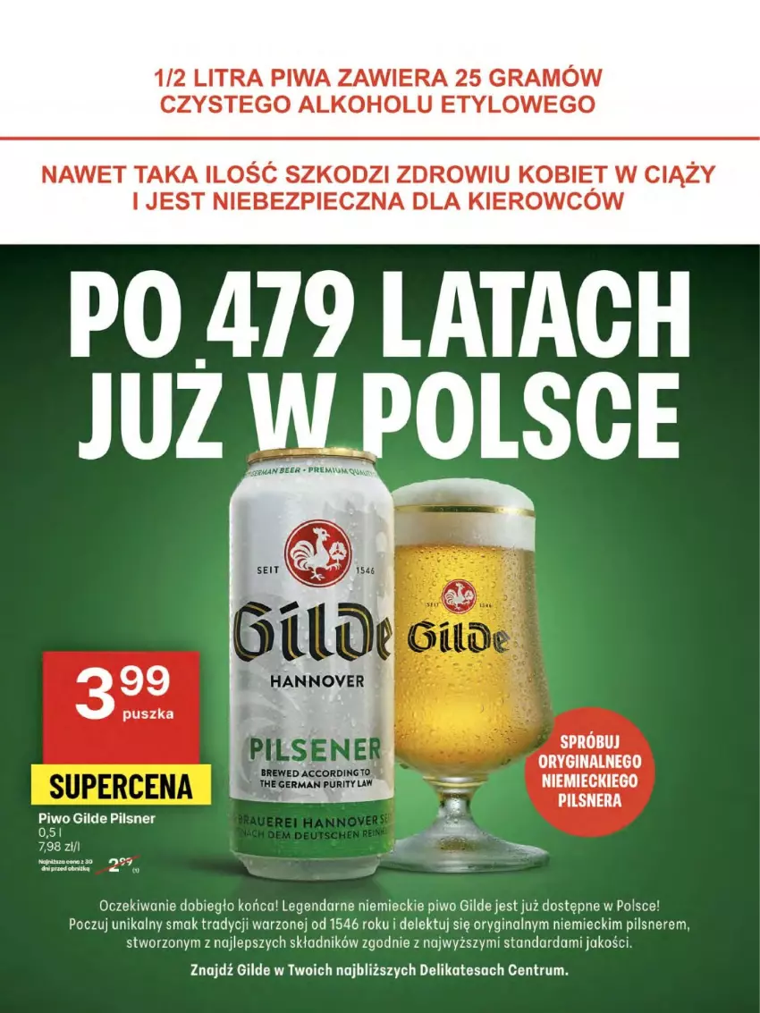 Gazetka promocyjna Delikatesy Centrum - Franczyza DC21 Czwartek - ważna 22.05 do 28.05.2025 - strona 44 - produkty: Gin, Gra, JBL, Piec, Piwa, Piwo, Pur, Rum