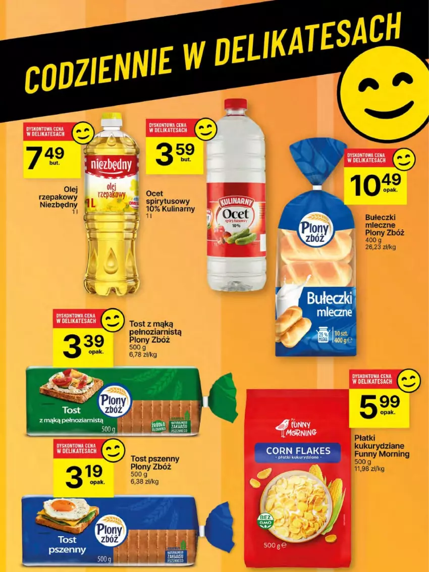 Gazetka promocyjna Delikatesy Centrum - Franczyza DC21 Czwartek - ważna 22.05 do 28.05.2025 - strona 57 - produkty: Bułeczki, Corn flakes, Ocet