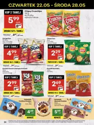 Gazetka promocyjna Delikatesy Centrum - Franczyza DC21 Czwartek - Gazetka - ważna od 28.05 do 28.05.2025 - strona 34 - produkty: Rum, Orzeszki, Beskidzki, Chipsy, Chrupki, Herbatniki, Crunchips, Precelki, Orzeszki ziemne