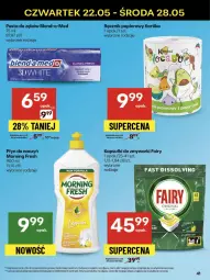 Gazetka promocyjna Delikatesy Centrum - Franczyza DC21 Czwartek - Gazetka - ważna od 28.05 do 28.05.2025 - strona 41 - produkty: Rum, Papier, Pasta do zębów, Ręcznik, Fairy, Zmywarki, Blend-a-Med, Fa