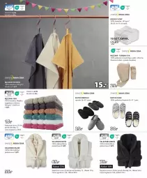 Gazetka promocyjna Jysk - Oferta tygodnia - Gazetka - ważna od 15.10 do 15.10.2023 - strona 29 - produkty: Kapcie, Wełna, Szlafrok, Ręcznik
