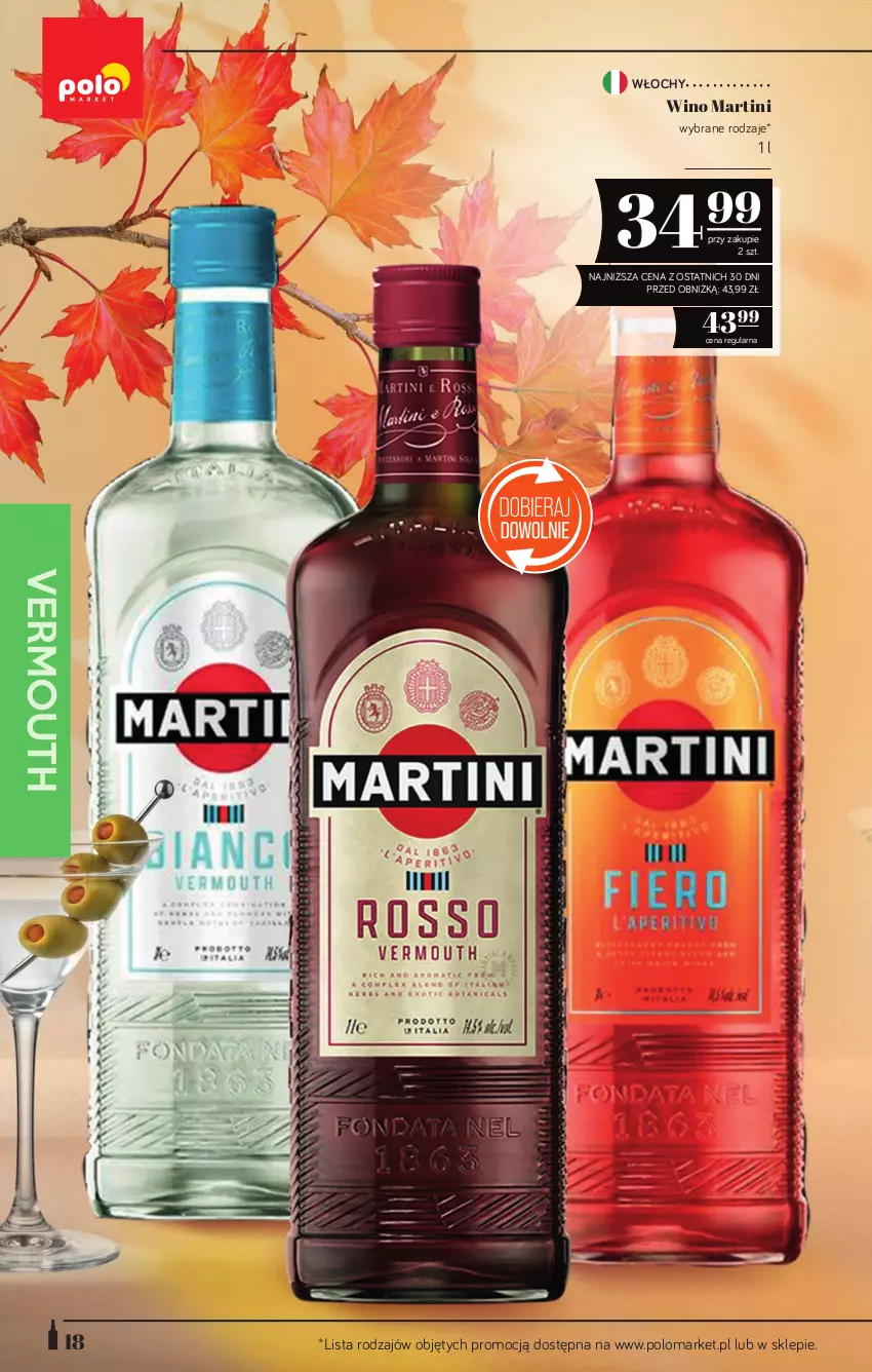 Gazetka promocyjna PoloMarket - Katalog alkoholi 20/2026 - ważna 22.10 do 04.11.2026 - strona 18 - produkty: Martini, Vermouth, Wino