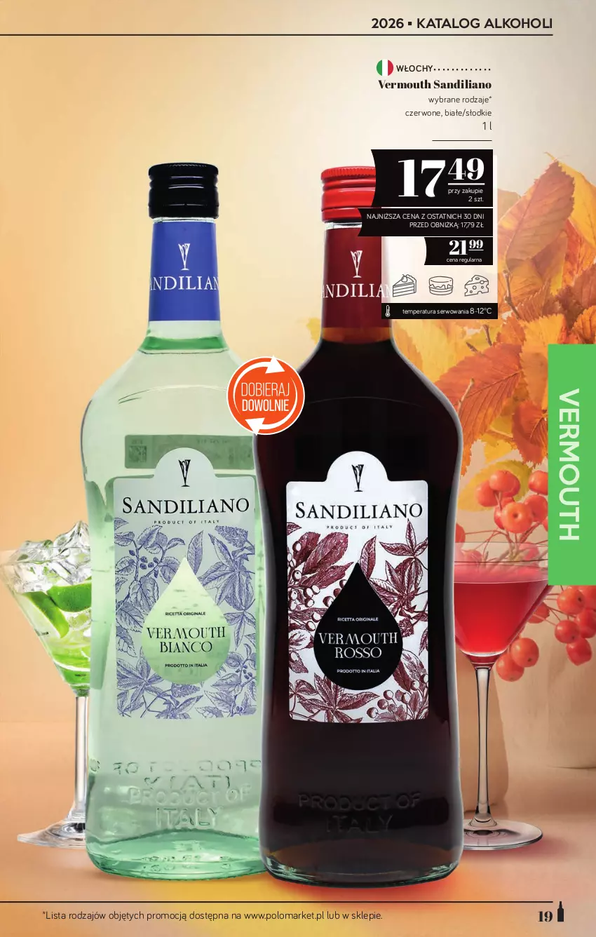 Gazetka promocyjna PoloMarket - Katalog alkoholi 20/2026 - ważna 22.10 do 04.11.2026 - strona 19 - produkty: Ser, Vermouth