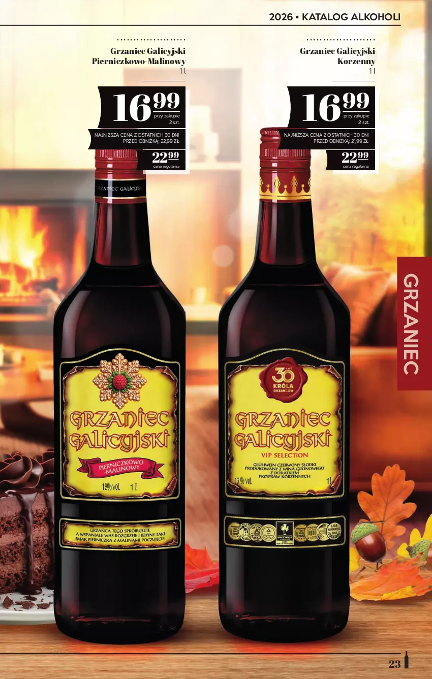 Gazetka promocyjna PoloMarket - Katalog alkoholi 20/2026 - ważna 22.10 do 04.11.2026 - strona 23 - produkty: Grzaniec Galicyjski