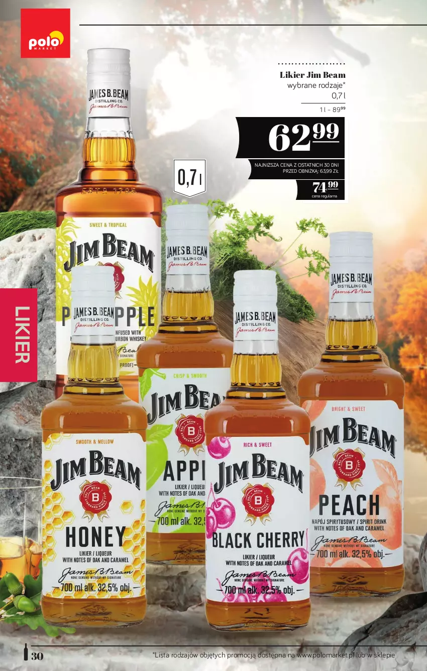 Gazetka promocyjna PoloMarket - Katalog alkoholi 20/2026 - ważna 22.10 do 04.11.2026 - strona 30 - produkty: Jim Beam, Likier