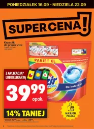 Gazetka promocyjna Delikatesy Centrum - NOWA GAZETKA Delikatesy Centrum od 16 września! 16-22.09.2024 - Gazetka - ważna od 22.09 do 22.09.2024 - strona 8 - produkty: Rum, Vizir, Kapsułki do prania