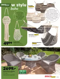 Gazetka promocyjna Bricomarche - Gazetka - Gazetka - ważna od 15.05 do 15.05.2021 - strona 11 - produkty: Hama, Koc, Stół, Kosz, Lampion, Sznurek, Fotel
