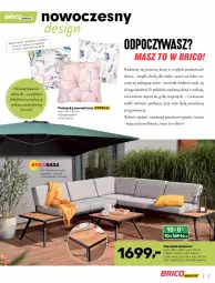 Gazetka promocyjna Bricomarche - Gazetka - Gazetka - ważna od 15.05 do 15.05.2021 - strona 7 - produkty: Por, Stolik, Kosz, Parasol, Narożnik, Grill, Poduszka