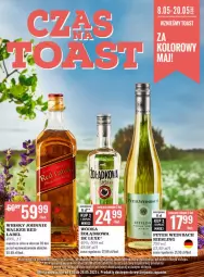 Gazetka promocyjna Biedronka - Czas na Toast - Gazetka - ważna od 20.05 do 20.05.2023 - strona 1 - produkty: Sok, NBA, Kret, Johnnie Walker, Wódka, Whisky