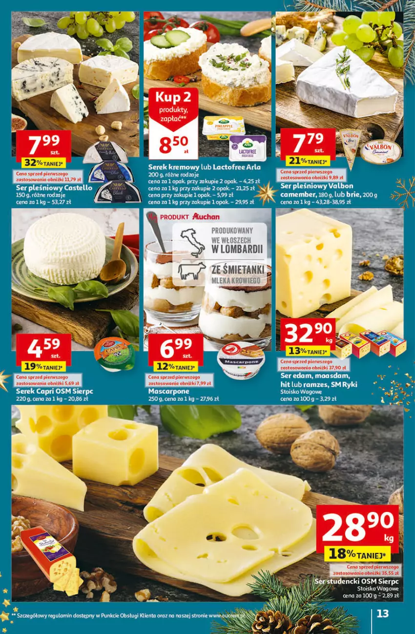 Gazetka promocyjna Auchan - Gazetka Magia Świąt Część 4 Hipermarket Auchan - ważna 07.12 do 13.12.2023 - strona 13 - produkty: LANA, Por