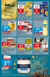 Gazetka promocyjna Auchan - Gazetka Magia Świąt Część 4 Hipermarket Auchan - Gazetka - ważna od 13.12 do 13.12.2023 - strona 23 - produkty: Lubella, Majonez, Mokra karma, Makaron, Sos, Sok, Ser, Ogórki konserwowe, Bell, Winiary, Kawa, Sheba, Tuńczyk, Bella, Olej, Kukurydza