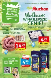 Gazetka promocyjna Auchan - Wielkanoc z najlepszej cenie! Część 1. Moje Auchan - Gazetka - ważna od 20.03 do 20.03.2024 - strona 1 - produkty: Piec, Krakus, Przyprawy, Kiełbasa biała, Kiełbasa