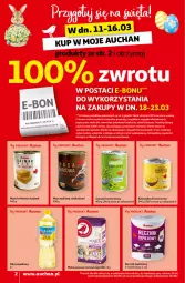 Gazetka promocyjna Auchan - Wielkanoc z najlepszej cenie! Część 1. Moje Auchan - Gazetka - ważna od 20.03 do 20.03.2024 - strona 2 - produkty: Ser, Papier, Masa krówkowa, Ręcznik, Mąka, Olej rzepakowy, Mąka pszenna, Olej, Groszek, Kukurydza