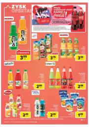 Gazetka promocyjna Carrefour - Gazetka Carrefour - Gazetka - ważna od 13.08 do 13.08.2022 - strona 15 - produkty: Sok, Coca-Cola, Fortuna, Oranżada, Hellena, Smoothie, Kubuś, Napój, Nektar, Hortex, Fa
