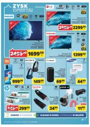 Gazetka promocyjna Carrefour - Gazetka Carrefour - Gazetka - ważna od 13.08 do 13.08.2022 - strona 37 - produkty: Toshiba, Acer, Philips, Głośnik, Sony, Skaner, Drukarka, Samsung, Android TV, Telewizor, Smartfon, LG, HP