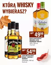Gazetka promocyjna Biedronka - Czas na Toas - Gazetka - ważna od 06.11 do 06.11.2021 - strona 6 - produkty: Jim Beam, Ballantine's