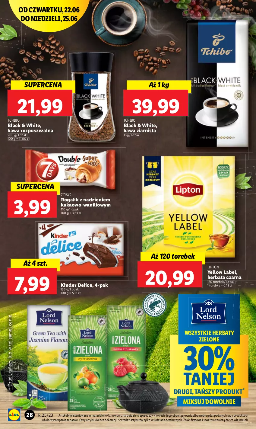 Gazetka promocyjna Lidl - GAZETKA - ważna 22.06 do 25.06.2023 - strona 36 - produkty: Kakao, Kawa, Lack, Torebka