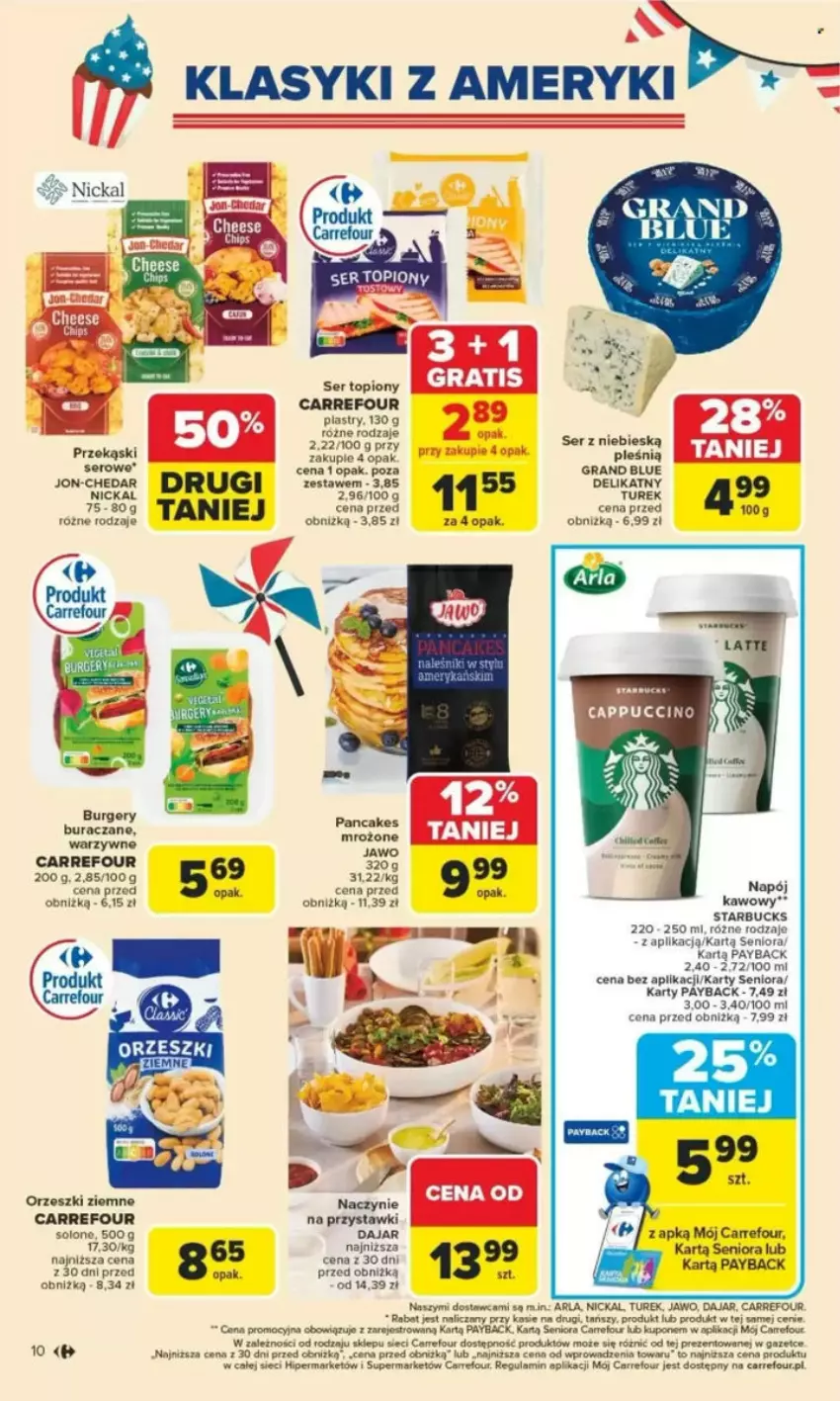 Gazetka promocyjna Carrefour - ważna 26.05 do 07.06.2025 - strona 2 - produkty: Cappuccino, Fa, Gra, Napój, Orzeszki, Orzeszki ziemne, Ser, Ser topiony, Top