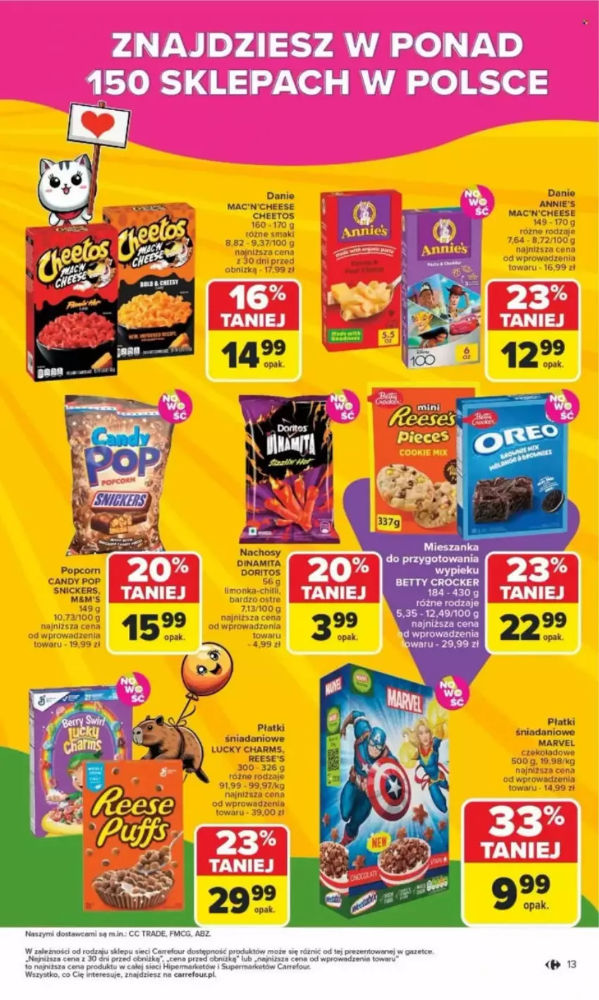 Gazetka promocyjna Carrefour - ważna 26.05 do 07.06.2025 - strona 5 - produkty: Candy, Cheetos, Danio, Fa, Limonka, Popcorn, Por
