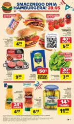 Gazetka promocyjna Carrefour - Gazetka - ważna od 07.06 do 07.06.2025 - strona 14 - produkty: Cheddar, Sok, Ser, Por, Mus, Gra, Sokołów, Ogórki konserwowe, Hamburger, Burger, Mars, Dan Cake, Grill, Kamis, Pomidory, Musztarda