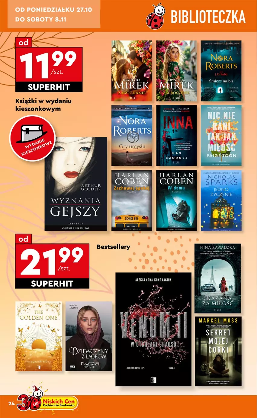 Gazetka promocyjna Biedronka - Okazje Tygodnia - ważna 27.10 do 08.11.2025 - strona 24 - produkty: Orka, Por