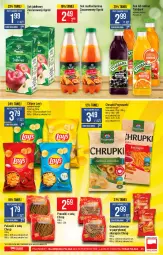Gazetka promocyjna PoloMarket - Gazetka pomocyjna - Gazetka - ważna od 20.07 do 20.07.2021 - strona 35 - produkty: Sok, Orzeszki, Chipsy, Chrupki, Laur, Sok jabłkowy, Przysnacki, Precelki, Orzeszki ziemne, Ogród