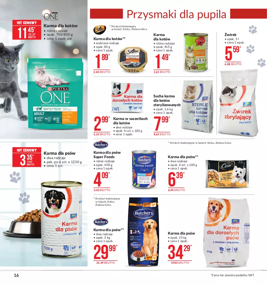 Gazetka promocyjna Makro - [Oferta promocyjna] Artykuły spożywcze - ważna 26.01 do 08.02.2021 - strona 16 - produkty: Przysmaki, Sucha karma