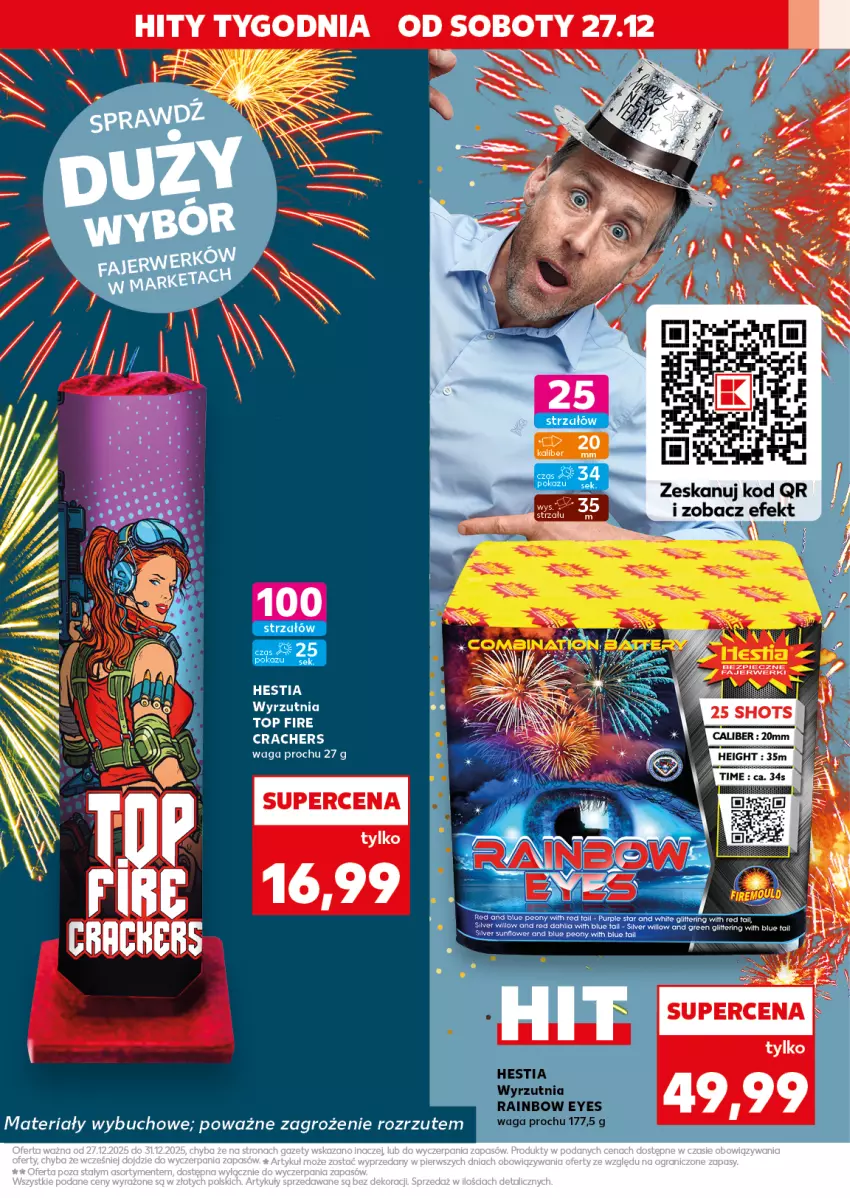 Gazetka promocyjna Kaufland - Kaufland - ważna 27.12.2025 do 31.12.2026 - strona 3 - produkty: Top, Waga, Wyrzutnia