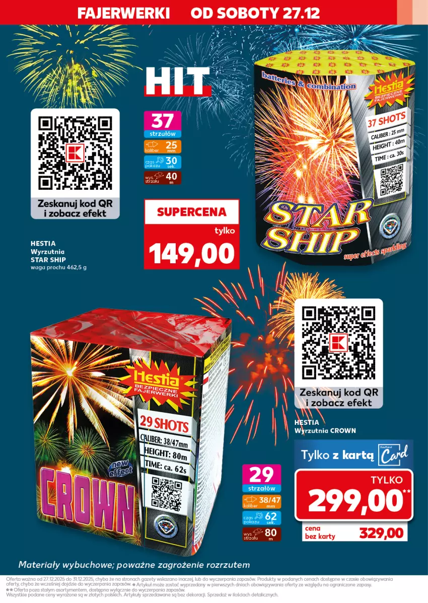 Gazetka promocyjna Kaufland - Kaufland - ważna 27.12.2025 do 31.12.2026 - strona 9 - produkty: Fa, Wyrzutnia