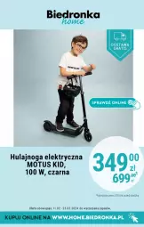 Gazetka promocyjna Biedronka - Biedronka Home - Gazetka - Biedronka.pl - Gazetka - ważna od 25.02 do 25.02.2024 - strona 4 - produkty: Hulajnoga, Hulajnoga elektryczna