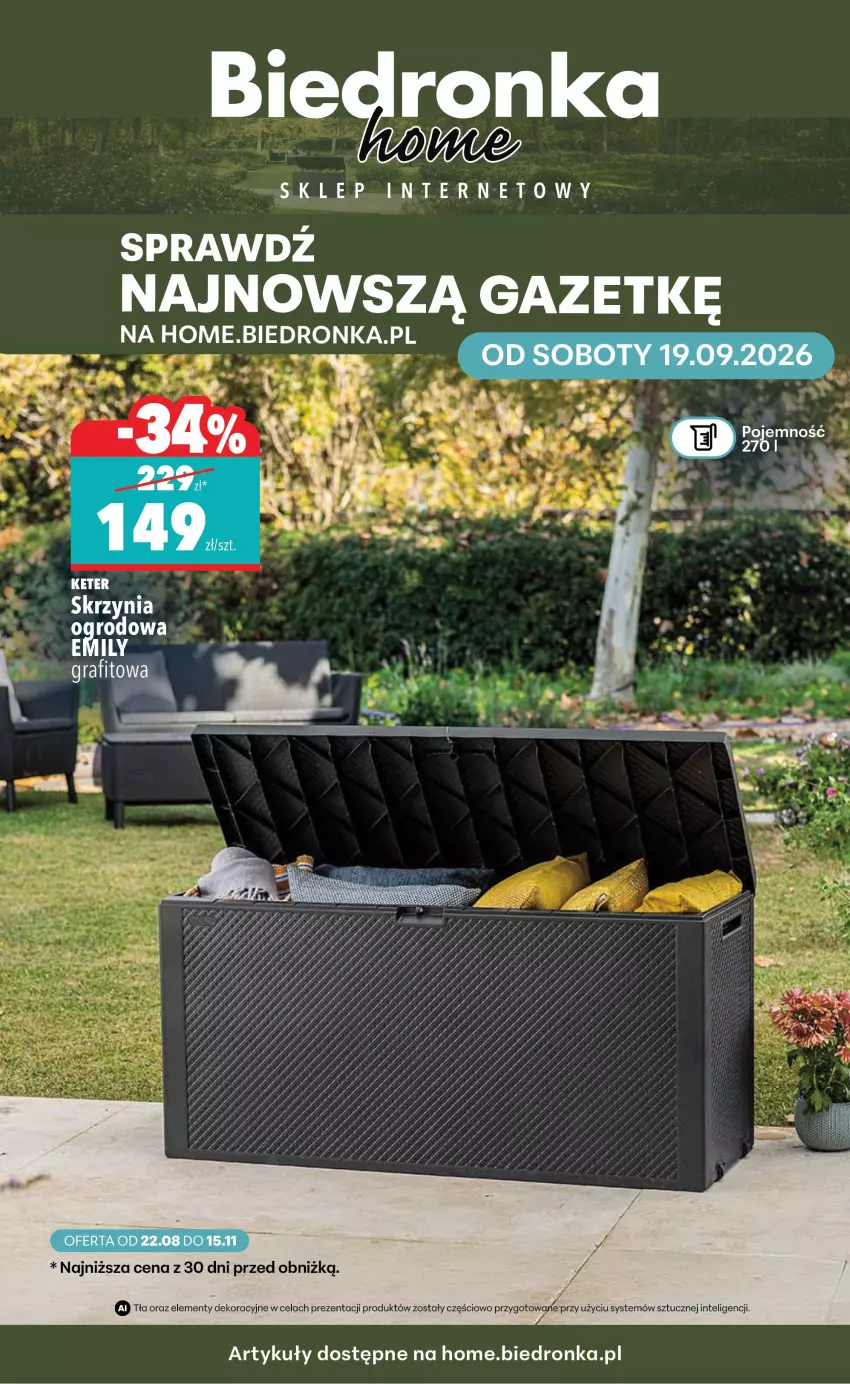 Gazetka promocyjna Biedronka - Biedronka Home - ważna 19.09 do 26.09.2026 - strona 1 - produkty: Gra, Intel