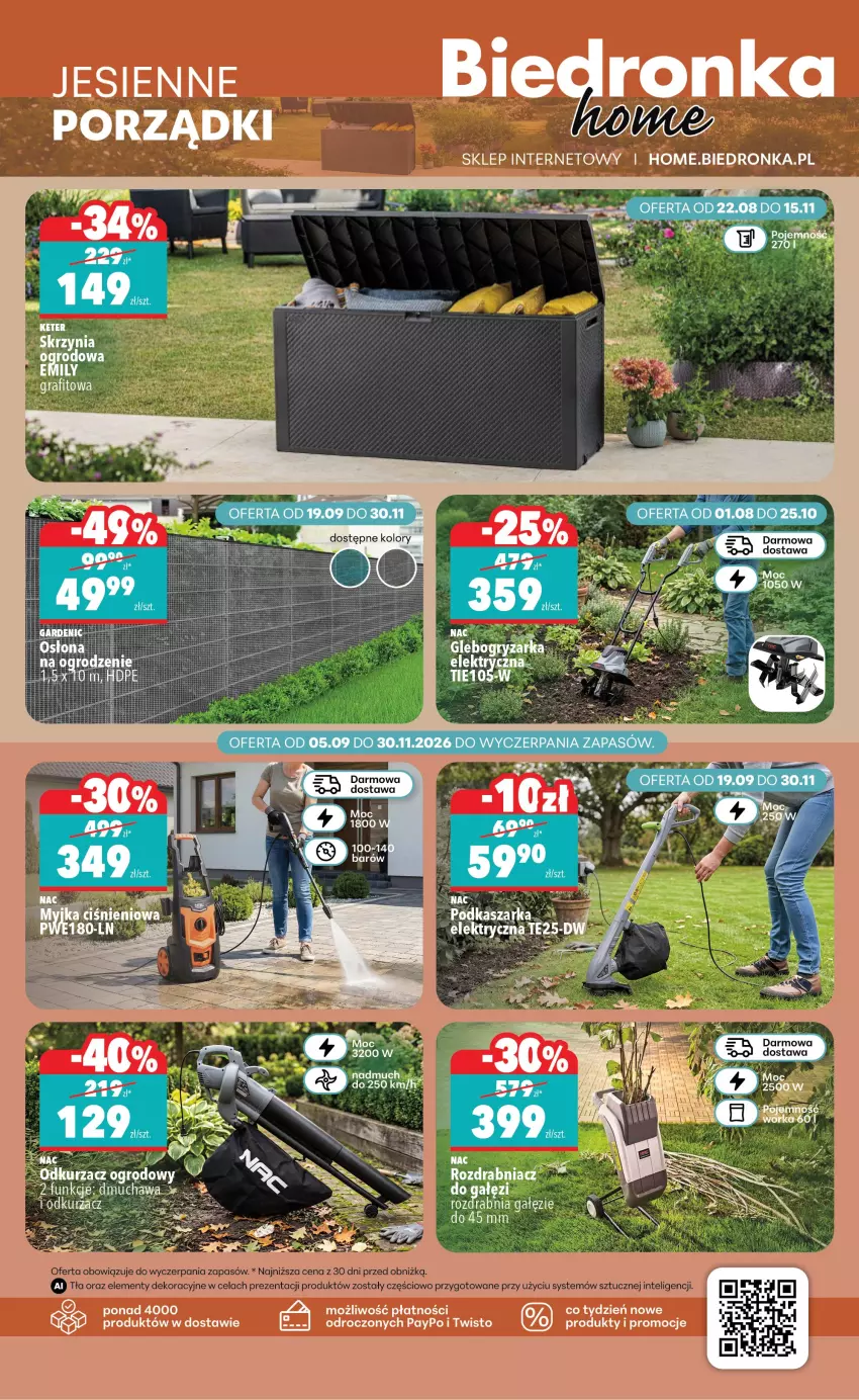 Gazetka promocyjna Biedronka - Biedronka Home - ważna 19.09 do 26.09.2026 - strona 5 - produkty: Por, Rozdrabniacz
