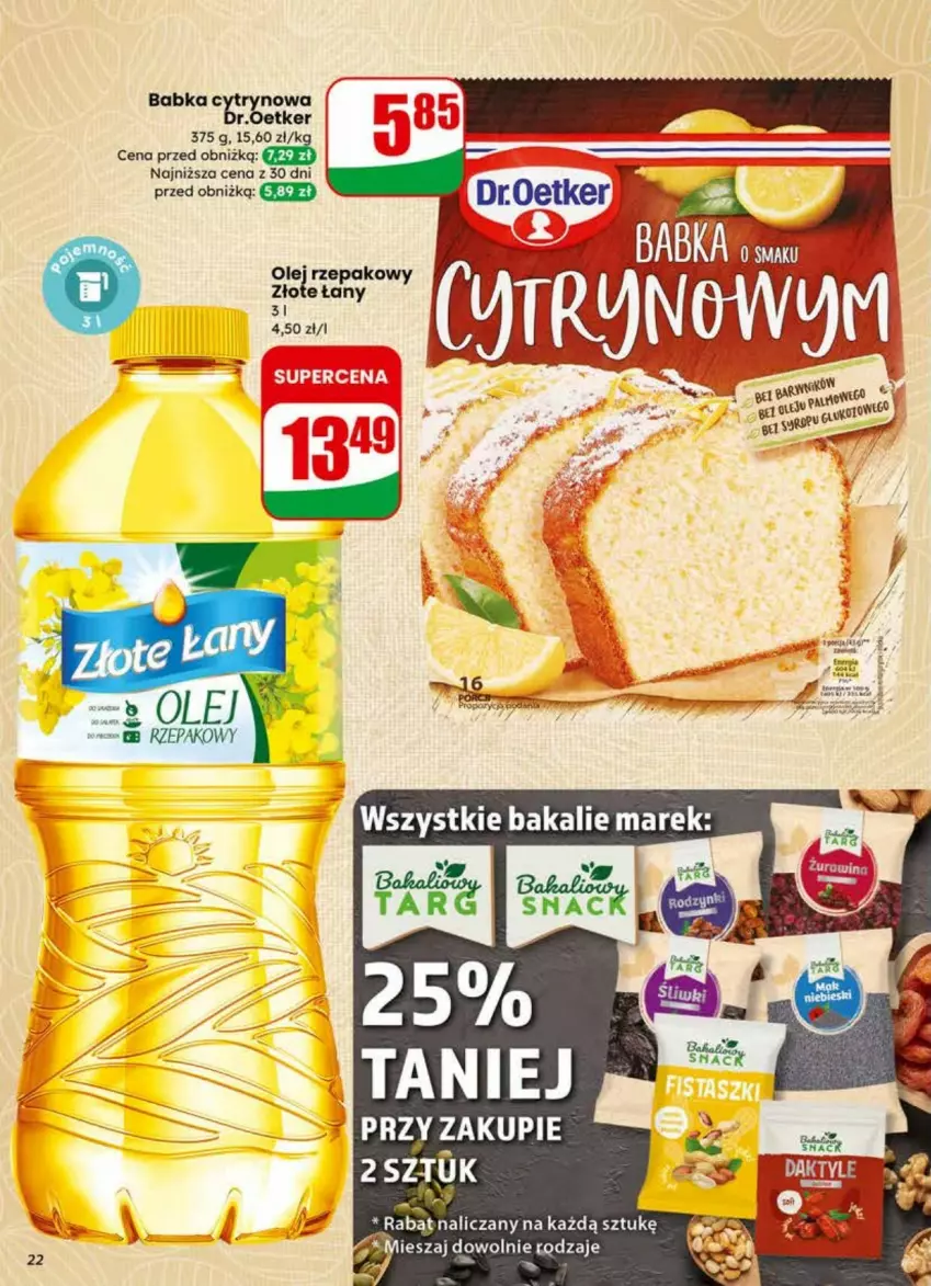Gazetka promocyjna Dino - ważna 01.04 do 07.04.2026 - strona 15 - produkty: Babka, Olej
