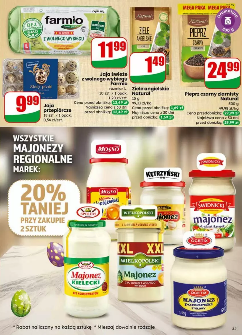 Gazetka promocyjna Dino - ważna 01.04 do 07.04.2026 - strona 18 - produkty: Jaja, Pieprz, Ziele angielskie