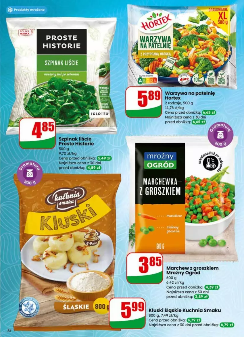 Gazetka promocyjna Dino - ważna 01.04 do 07.04.2026 - strona 26 - produkty: Hortex, Kuchnia, Szpinak, Warzywa