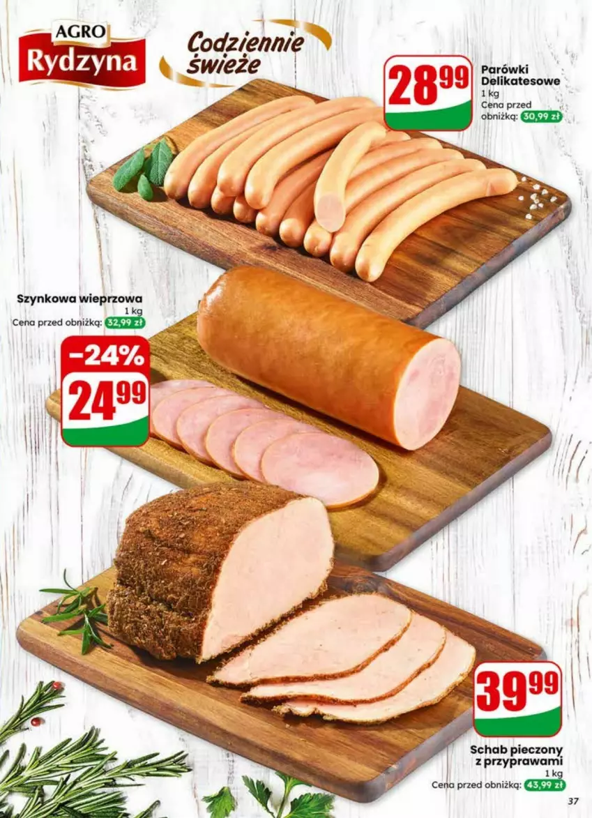 Gazetka promocyjna Dino - ważna 01.04 do 07.04.2026 - strona 31 - produkty: Parówki, Piec, Schab pieczony