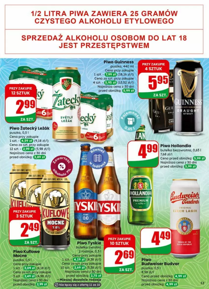Gazetka promocyjna Dino - ważna 01.04 do 07.04.2026 - strona 49 - produkty: Gin, Gra, Piwa, Piwo, Por, Ser, Tyskie