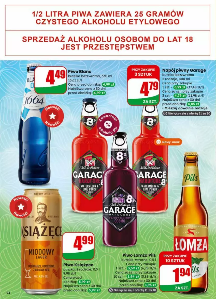 Gazetka promocyjna Dino - ważna 01.04 do 07.04.2026 - strona 50 - produkty: Gra, Książęce, LG, Napój, Piwa, Piwo