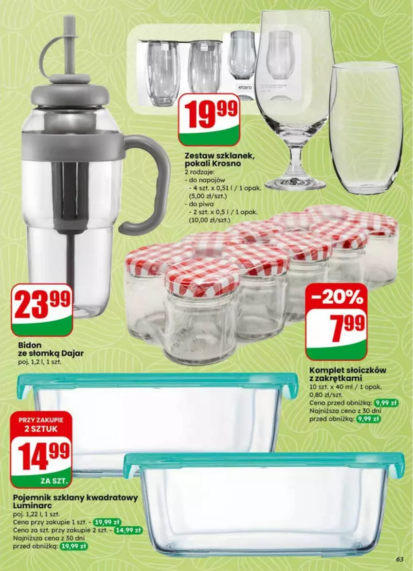 Gazetka promocyjna Dino - ważna 01.04 do 07.04.2026 - strona 60 - produkty: LG, Piwa, Pojemnik, Pojemnik szklany