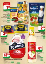 Gazetka promocyjna Dino - Gazetka - ważna od 07.04 do 07.04.2026 - strona 20 - produkty: Krakus, Ser, Kucharek, Zupa, Pasztet, Szynka konserwowa, Szynka, Gala, Ocet, Przyprawa do potraw