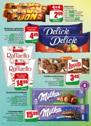 Gazetka promocyjna Dino - Gazetka - ważna od 07.04 do 07.04.2026 - strona 56 - produkty: Ciastka, Raffaello, Lion, Lovi, Czekolada, Ferrero, Delicje, Baton, Gala, Biszkopty, Milka, Fa