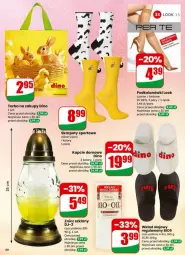 Gazetka promocyjna Dino - Gazetka - ważna od 07.04 do 07.04.2026 - strona 65 - produkty: Por, Kapcie, Torba na zakupy, Karp, Torba, Sport, Znicz, Olej, Wkład olejowy, Fa