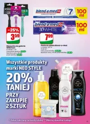 Gazetka promocyjna Dino - Gazetka - ważna od 07.04 do 07.04.2026 - strona 71 - produkty: Pasta do zębów, Szynka, Maszynka, Maszynka do golenia, Blend-a-Med