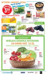 Gazetka promocyjna E Leclerc - Gazetka - ważna od 15.10 do 15.10.2022 - strona 20 - produkty: Makaron, Gra, Sałata lodowa, Granat, Kosz, Lody, Sałat, Winogrona, Wino, Ogród, Pomidory, Szpinak, Hortex