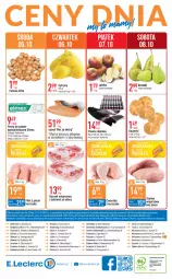 Gazetka promocyjna E Leclerc - Gazetka - ważna od 15.10 do 15.10.2022 - strona 24 - produkty: Kurczak, Cebula, Top, Sos, Por, Cytryny, Szal, Pasta do zębów, Kosz, Szynka, Gruszki, Sport, Stock, Boczek, Elmex, Boczek wieprzowy