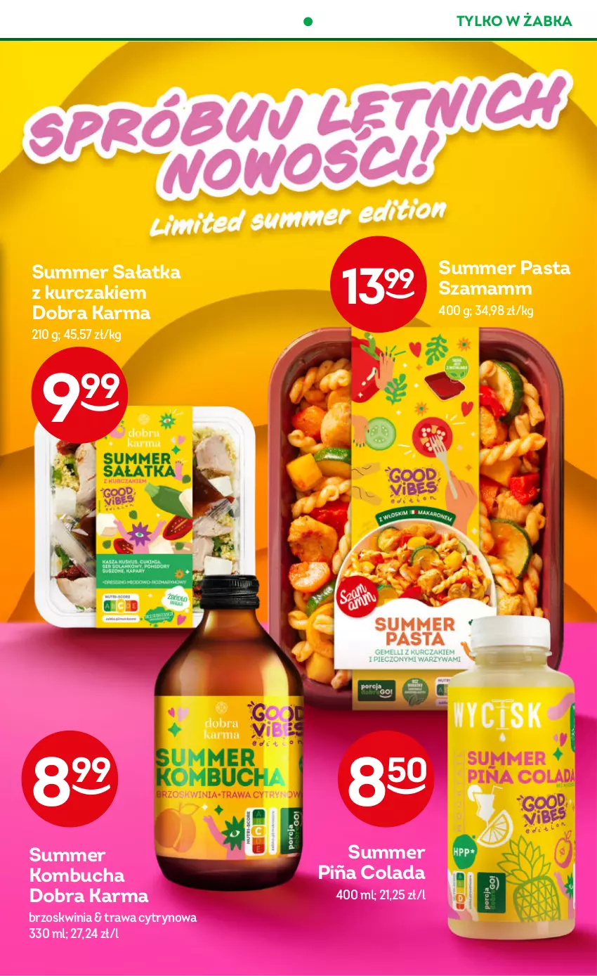 Gazetka promocyjna Żabka - ważna 30.07 do 12.08.2025 - strona 11 - produkty: Kurczak, Piña Colada, Sałat, Sałatka